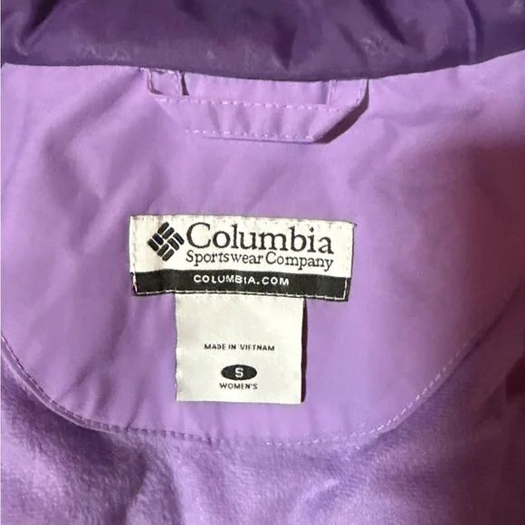 Columbia Women's Lavender Ski Jacket - Picture 3 of 13